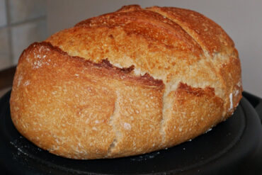 Frisch gebackenes Brot.